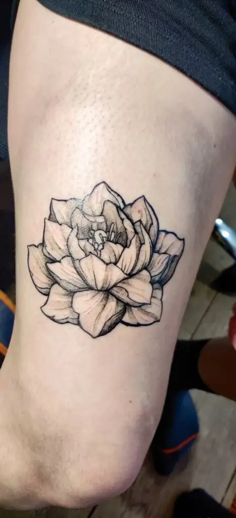Foto van een gezette tattoo – Windii Ink portfolio